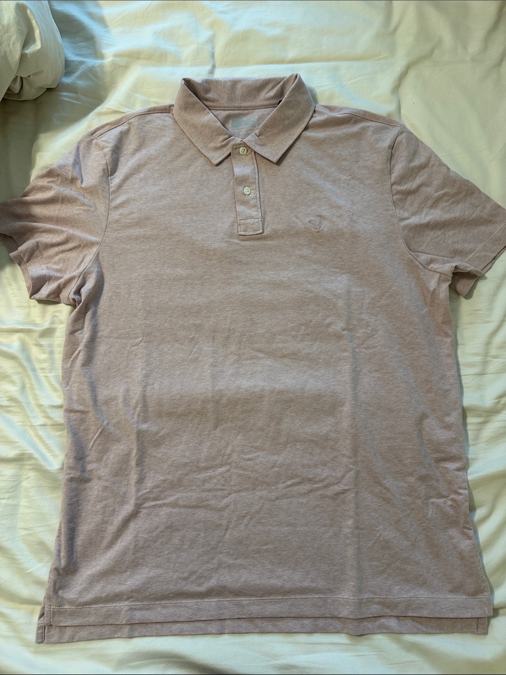 American Eagle Pink polo Shirt